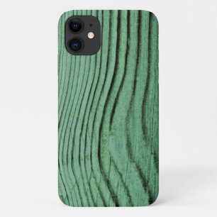 Case-Mate iPhone Case Imprimer le grain de bois vert à la menthe