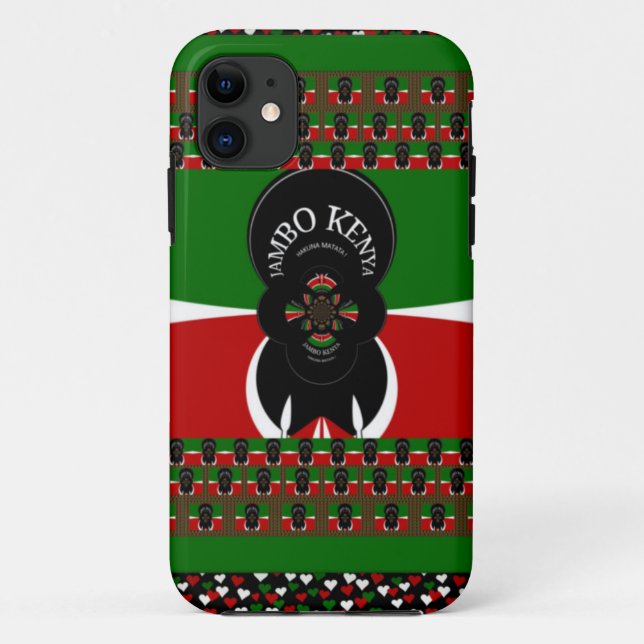 Coques Case-Mate iPhone Imprimerie d'art Jambo Kenya (Dos)
