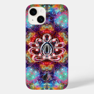 Coque Pour iPhone 14 Incandescence Zen Lotus