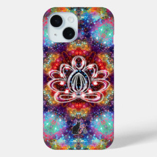 Coque Pour iPhone 15 Incandescence Zen Lotus
