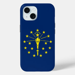 Coque Pour iPhone 15 Indicateur Apple iPhone 15 Coque-Mate Indiana