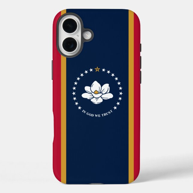 Coques Case-Mate iPhone Indicateur Apple iPhone 16 Plus Coque-Mate Mississ (Verso)