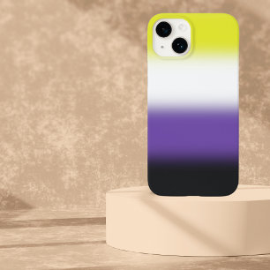Coque Pour iPhone 14 Indicateur de fierté non binaire dégradé - Indicat