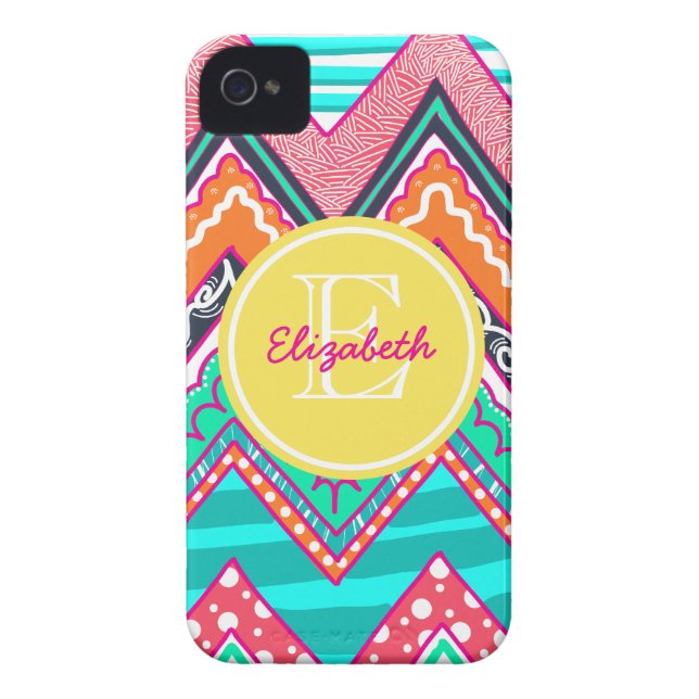 Coques Case-Mate iPhone Indie Chevron (Dos)