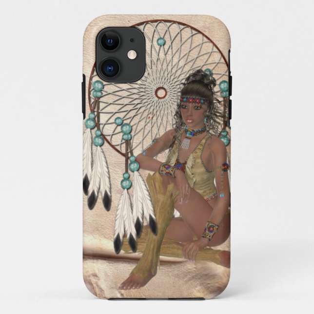 Coques Case-Mate iPhone Indien américain (Dos)