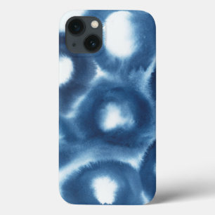 Case-Mate iPhone Case Indigio Watercolor Print Circles