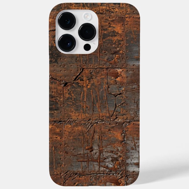 Coques Case-Mate iPhone Industrial Rusted Metal Texture iPhone Case (Verso)