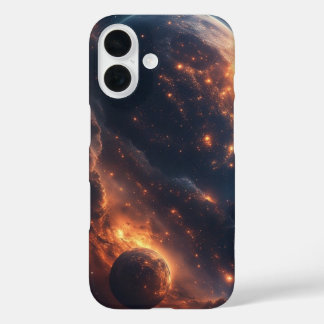 Coque Pour iPhone 16 Inferno Nebula se lève