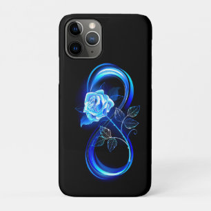 Case-Mate iPhone Case Infini lumineux avec rose bleue