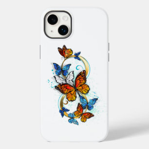 Coque Pour iPhone 14 Plus Infinité de papillons monarques