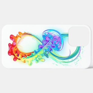Case-Mate iPhone Case Infinity avec Rainbow Jellyfish