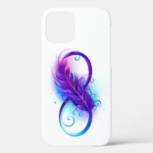 Case-Mate iPhone Case Infinity with purple feather