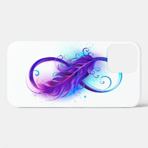 Case-Mate iPhone Case Infinity with purple feather