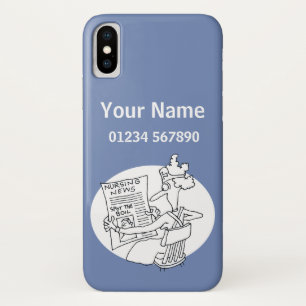 Case-Mate iPhone Case Infirmière - Caricature à thème Médicale