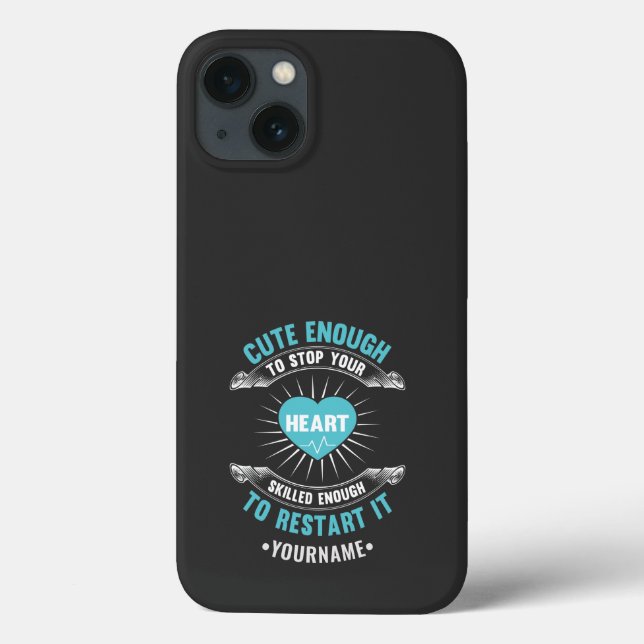 Coques Case-Mate iPhone Infirmière infirmière drôle infirmière (Verso)