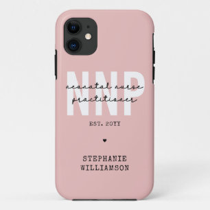 Case-Mate iPhone Case Infirmière néonatale NNP personnalisée