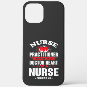 Case-Mate iPhone Case Infirmière Praticien Cerveau D'Un Docteur Coeur De
