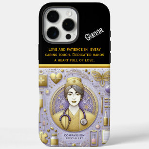Coques iPhone 16 Pro Max Infirmière Praticien Symbolisant la Compassion et