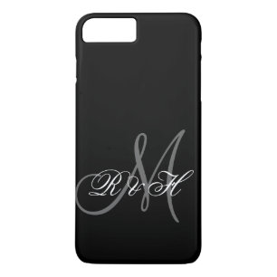 Case-Mate iPhone CASE INITIATIVES DE MONOGRAMME NOIR GRAY