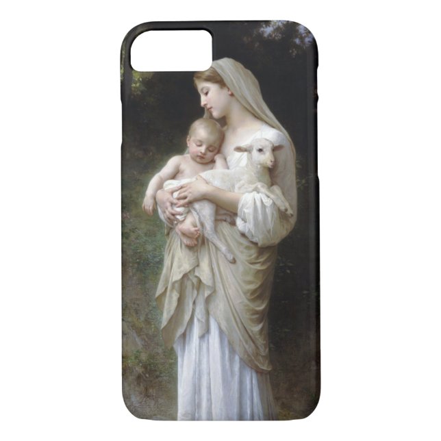Coques Case-Mate iPhone Innocence (Vierge et Enfant), Bouguereau (Dos)