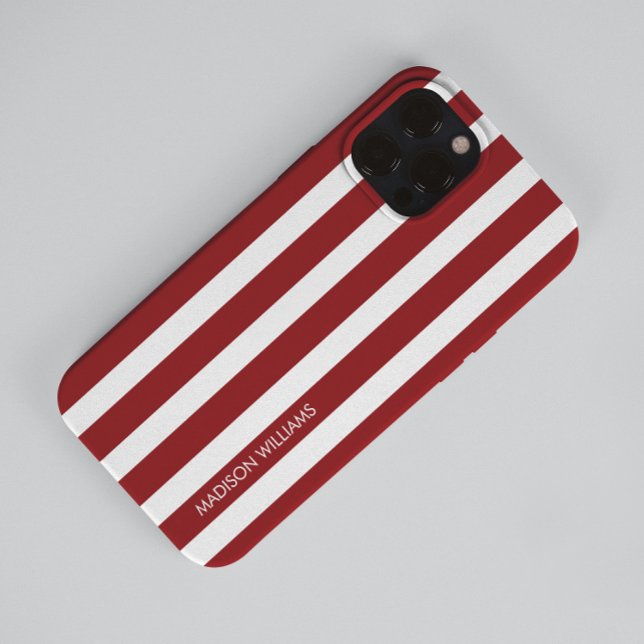 Coques Case-Mate iPhone Inscription modifiable Couleur Minimaliste (Créateur téléchargé)