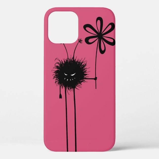 Coques Case-Mate iPhone Insecte mauvais rose de fleur protecteur (Verso)