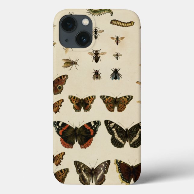 Coques Case-Mate iPhone Insectes de jardin par Vision Studio (Verso)