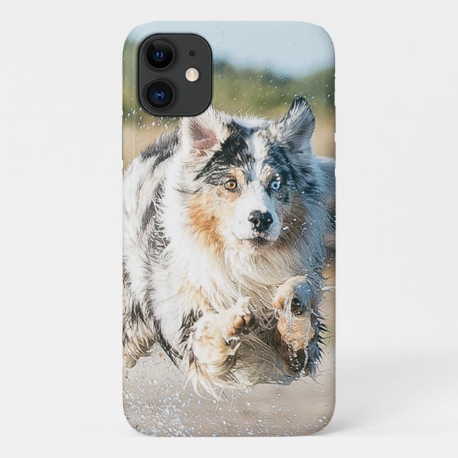 Coques Case-Mate iPhone Insérez votre propre photo de votre berger austral (Dos)