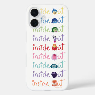 Coque Pour iPhone 16 Inside Out 2 Character Lineup Graphic