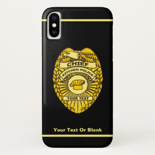 Case-Mate iPhone Case Insigne du chef de la police de cuisine