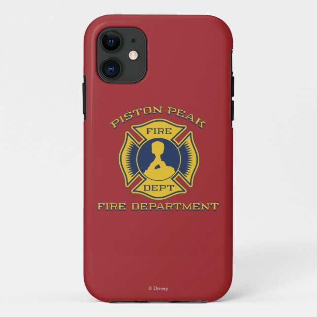 Coques Case-Mate iPhone Insigne du service d'incendie de Piston Peak (Dos)