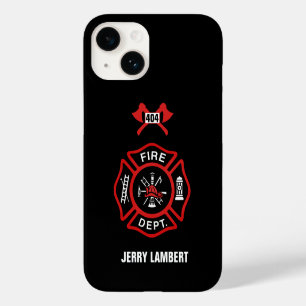 Coques Pour iPhone Insigne du service d'incendie personnalisé