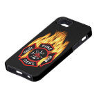 Insigne flamboyant de corps de sapeurs-pompiers