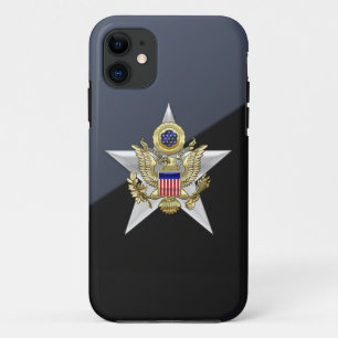 Coque iPhone 11 Insignes de branche d'état-major
