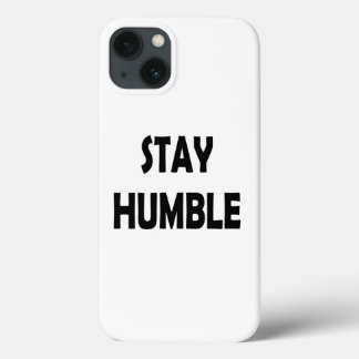 Case-Mate iPhone Case Inspiration dans le minimalisme - Restez humble Mo