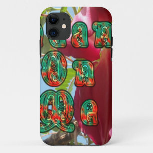 Coque iPhone 11 Inspiration Lean On Me Floral Skyward Art Imprimer