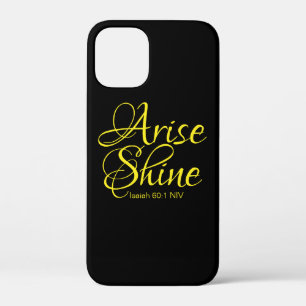 Case-Mate iPhone Case Inspiration Lever et Foi brillante Noir