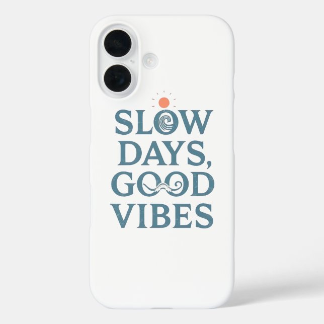 Coques Case-Mate iPhone Inspirational Simple Living and Good Vibes (Verso)