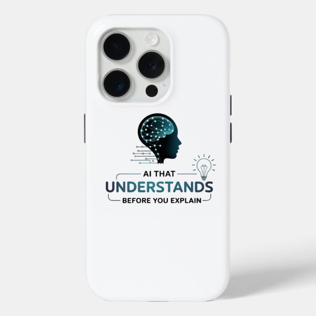 Coques Case-Mate iPhone Intelligence Artificielle Smart Tech Design (Verso)