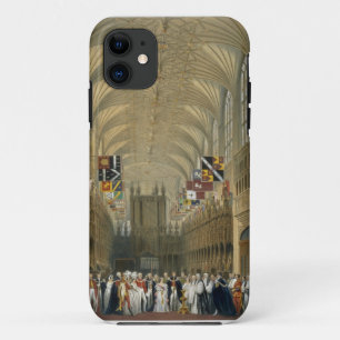 Coque Case-Mate Pour iPhone Intérieur de la chapelle de St George, 1838 (lith