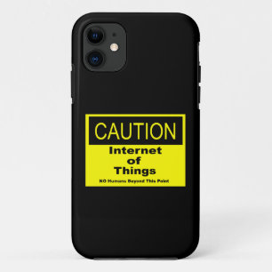 Case-Mate iPhone Case Internet des objets IoT Avertissement Signal d'ave