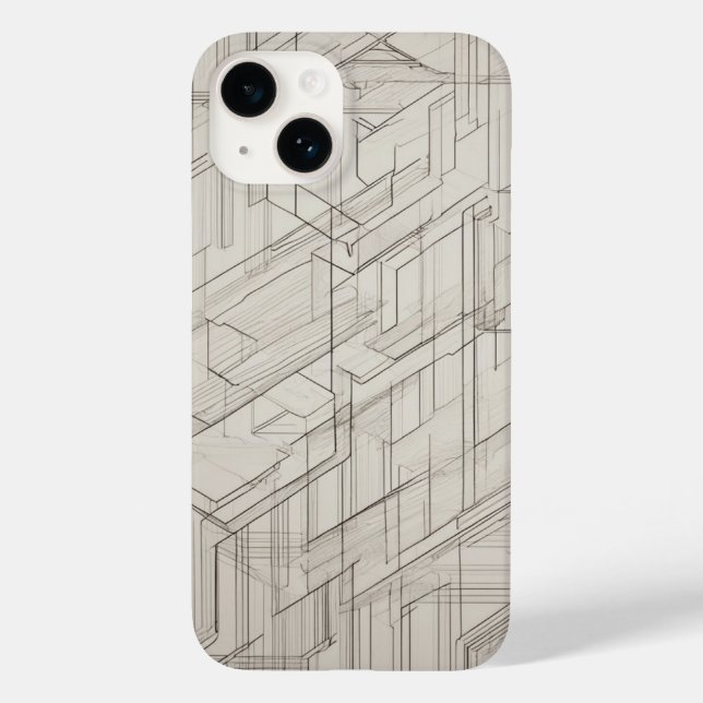 Coques Case-Mate iPhone Intersecter les rectangles (Verso)