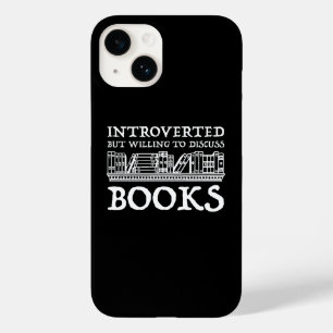 Coque Pour iPhone 14 Introverted Mais Prêt À Discuter Des Livres