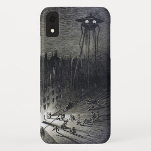 Case-Mate iPhone Case invasion alien vintage guerre mondiale uffilm noir