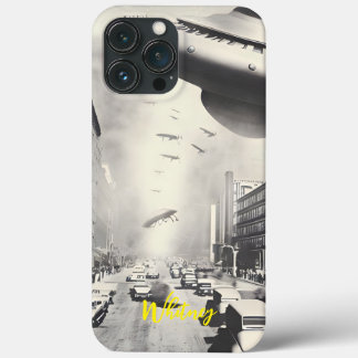 Case-Mate iPhone Case Invasion d'aliens drôles Film de science-fiction R