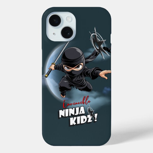 Coques Case-Mate iPhone Invincible Ninja Kidz | (Verso)