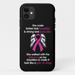 Case-Mate iPhone Case Invincible/Son...Cancer du sein