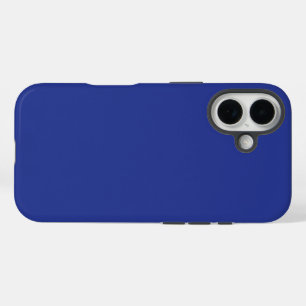 Coque Pour iPhone 16 Invitation de mariage minimal audacieuse en bleu p