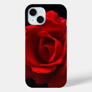 Coque Pour iPhone 15 Iphcna Rose rouge