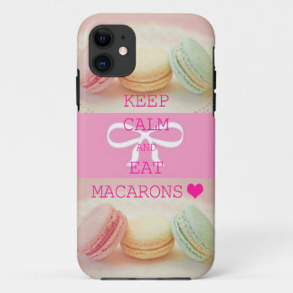 Etui iPhone Case-Mate 【iPhoneケース】マカロン★KEEP CALM AND EAT MACARONS